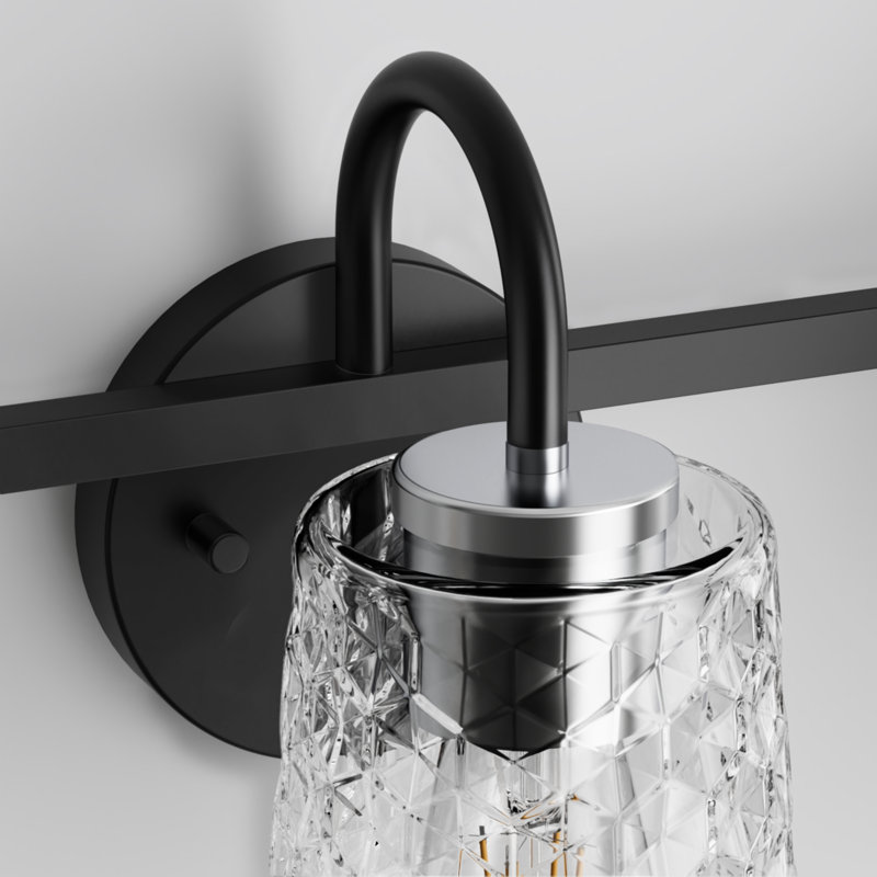 Éclairage pour salle de bain 3 lumières Saniya