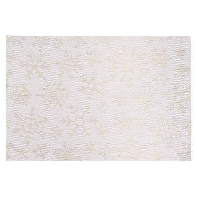 Vinyl Abstract Rectangle Placemat