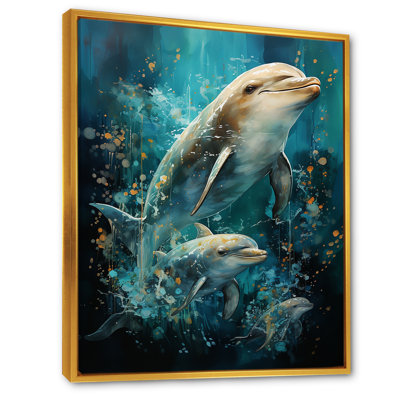 " Dolphin Aquatic Harmony "