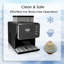 Machine à glaçons pour la maison et la cuisine - Conception compacte, congélation rapide des années 30, texture réglable, nettoyage automatique, lame en acier inoxydable pour des desserts sains et un plaisir en famille