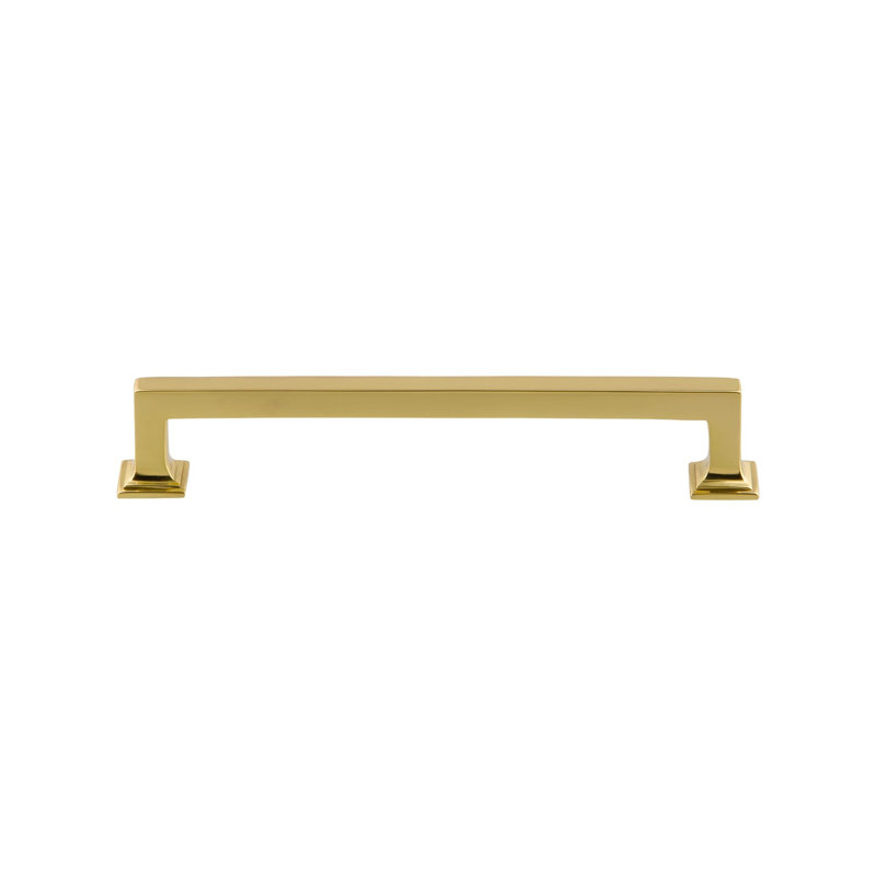 Grandeur Geneva 6" Brass Handle Pull, Lifetime Brass
