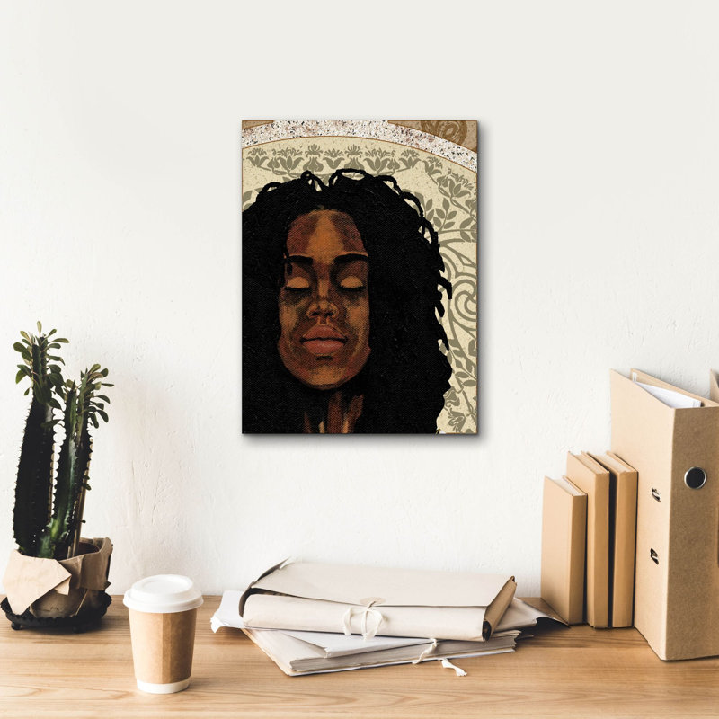 Toile épique Graffiti «Expressions 1» par Alonzo Saunders, 12 po x 16 po