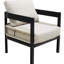 Mobilier d'extérieur gris - Sièges de jardin imperméables, en fer et de table - Structure-2133868519