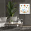  «Swan Love 1» par Farida Zaman, art mural sur toile, 37 po x 37 po-1802181763