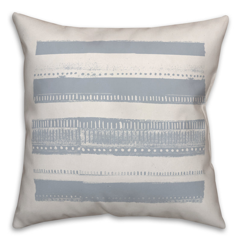 Coussin Tribal, H 20 po x l 20 po