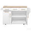 Kitchen Island With Storage, Pull Out Organizers, Drop Leaf, And Rolling Design For Enhanced Functionality And Space Efficiency-767679556