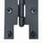 3" Smooth Cabinet H Hinge, Pair