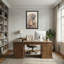 Plantes et fleurs Chaise rustique lavande carafe