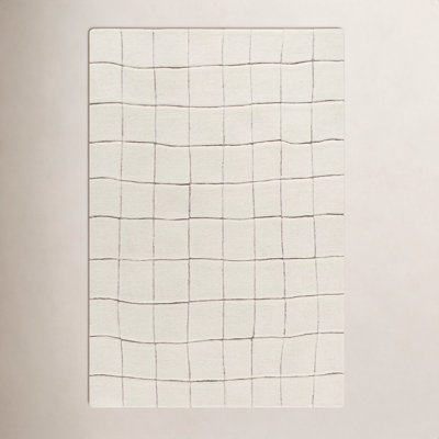 Millside Machine Washable Hand-Tufted Geometric Rug