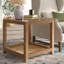 Adalard Glass End Table