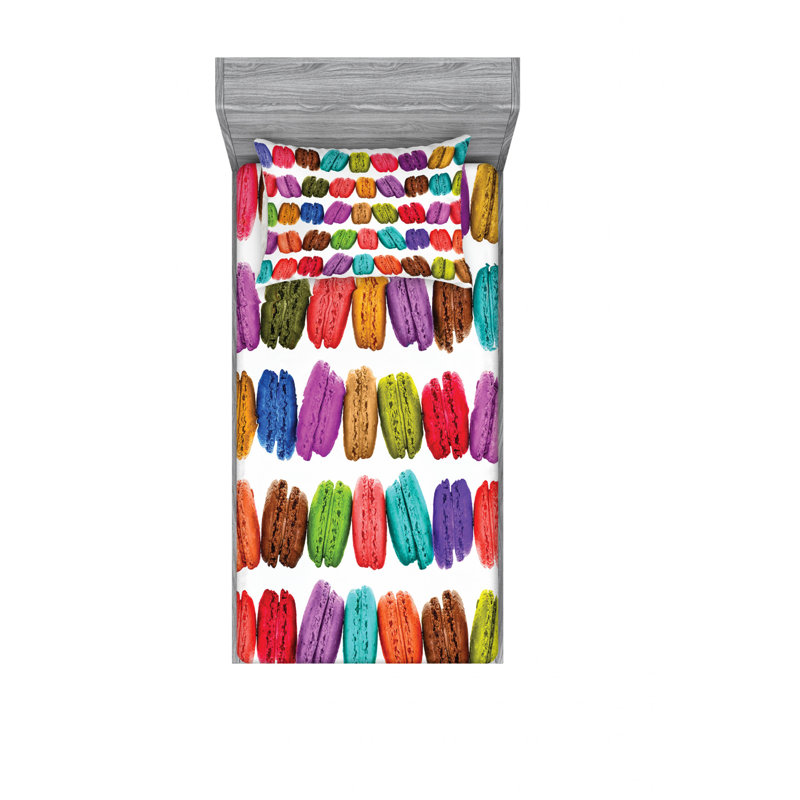 Microfiber Sheet Set, Twin Sheet Set with Fitted Sheet
