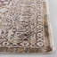 Tapis ivoire / brun en polyester tissé à la machine Lauren Ralph Lauren-49787264