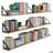 Tirik Paulownia Solid Wood Rectangle Bracket Shelf