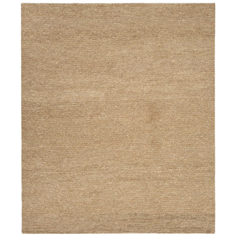 Bristol Natural Fiber Hand Woven Seagrass And Cotton Rug, Rectangle 8' x 10'