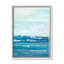 Distant Waves - Floater Frame, reproduction d'art sur toile-46821654-46821656