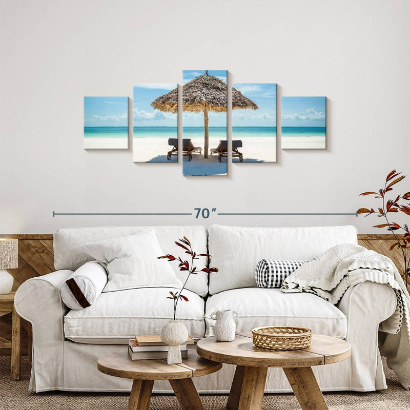 Loungers And Avonna Umbrellas, H 24 po x l 55 po