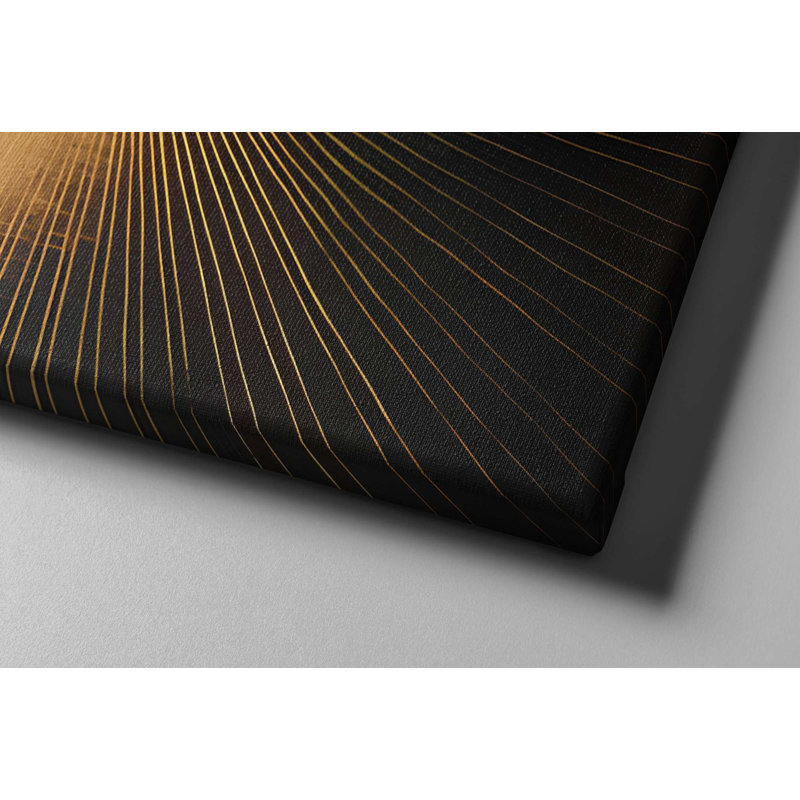 Peintures décoratives élégantes (2 pièces), 12 x 12 pouces | 100% toile avec cadre 100% bois | Parfait pour le salon, la chambre à coucher ou le bureau, ajoute une touche d'élégance et de modernité à tout espace