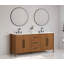 Walling 72'' Double Bathroom Vanity