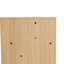 Petites tablettes de rangement murales de 24 pouces pour petite salle de bain, bureau, salle de rangement