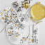 Pomegranate Handmade Porcelain China Salad/Dessert Plate