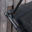 Kusilvak Foldable Reclining Garden Chair Headrest Zero Gravity Black