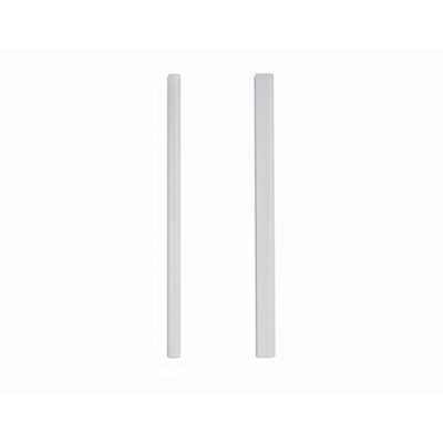 12'' L x 0.5'' W Marble Round Tile Trim