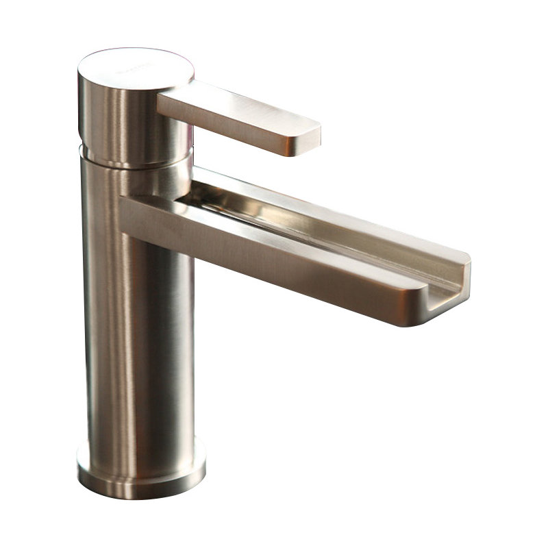 Capri Single-handle Bathroom Faucet, Brushed Nickel