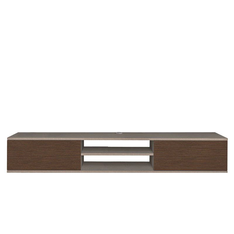 Bonacci TV Stand for TVs up to 78", Brown