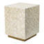 Square Capiz Stool