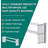 Rustproof Accordion Retractable Drying Rack-111379423