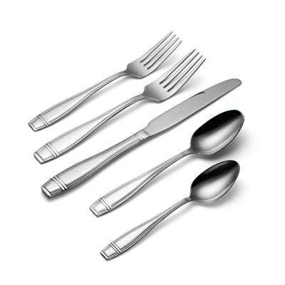 Ellis 42 Piece Everyday Flatware Set