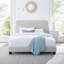 Lit plateforme en velours Celine Channel-1935213079-1935213091