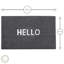 Derbyshire Plain Machine Tufted Grey Area Rug