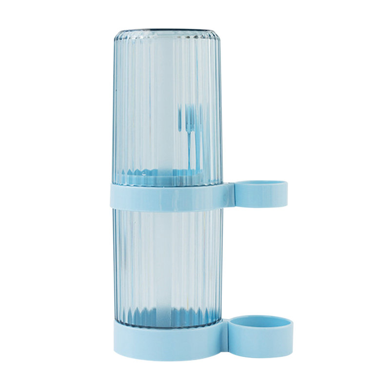 Support de brosse à dents avec coupes / couvercle de brosse à dents, support de rangement pour support de dentifrice, pour brosses à dents électriques, dentifrice