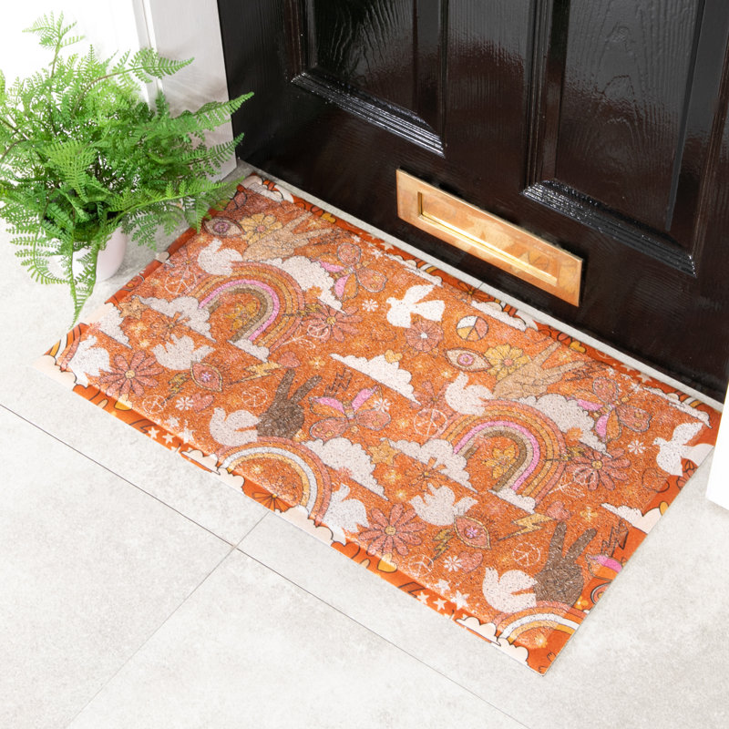 Birgid Non-Slip No Pattern Doormat