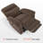 Dual Motor Power Recliner Lift Chair with Massage and Heat, Extended Footrest-1236468994