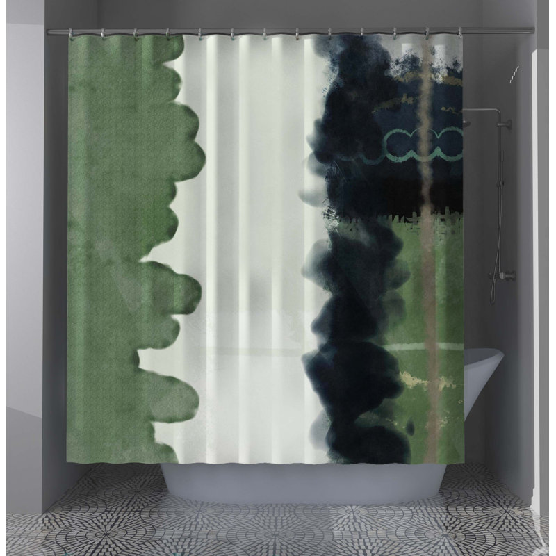 Abstract Shower Curtain