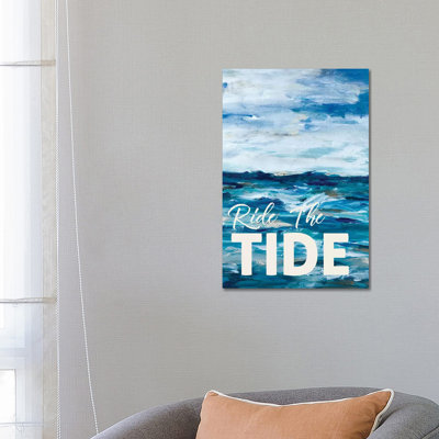 Ride The Tide by L. Hewitt - Wrapped Canvas Gallery-Wrapped Canvas Giclée
