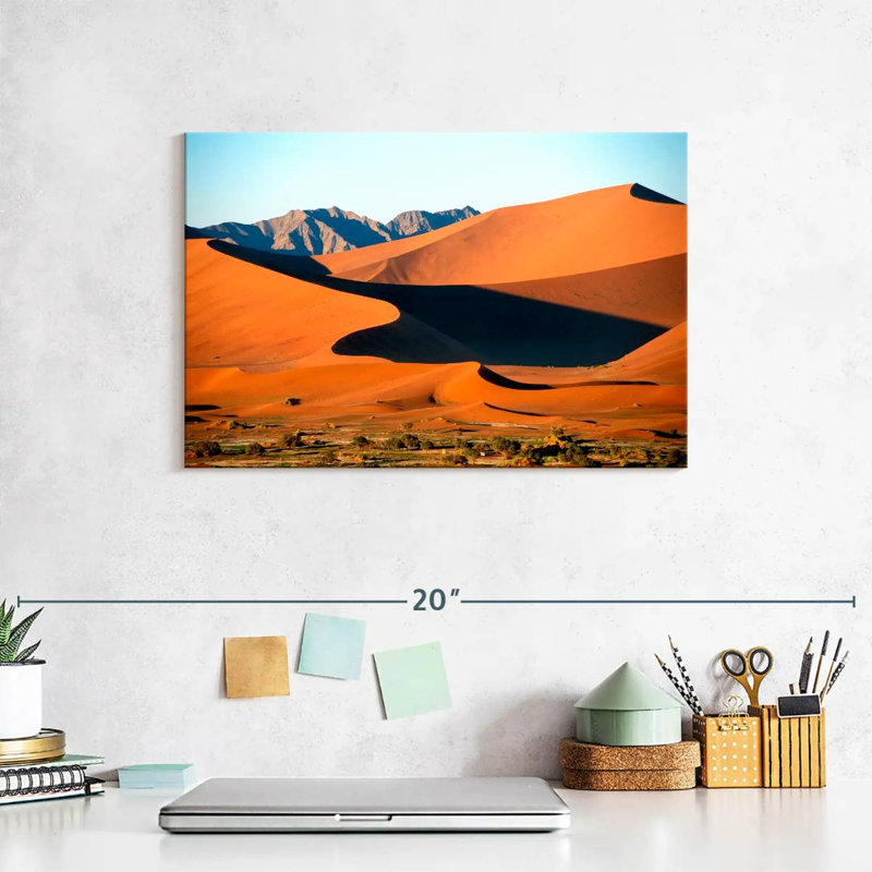 Sossusvlei Dunes In Namib Desert, 8" H x 12" W