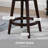 Whitt Swivel Upholstered Linen Counter Stool-431043503