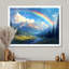 Rainbow Over The Rocky Mountains - Rainbow Canvas, art mural-1198099714-1198099962