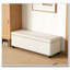 Banc de rangement spacieux avec repose-pieds-455560761