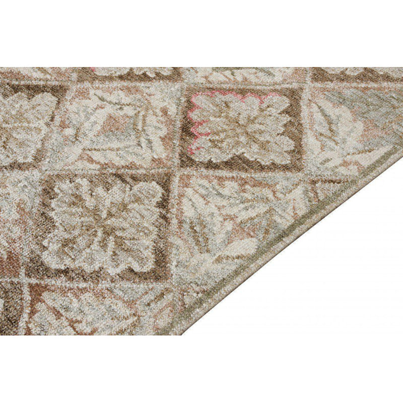European Hand Woven Silk Area Rug, Runner 3' x 10'3"