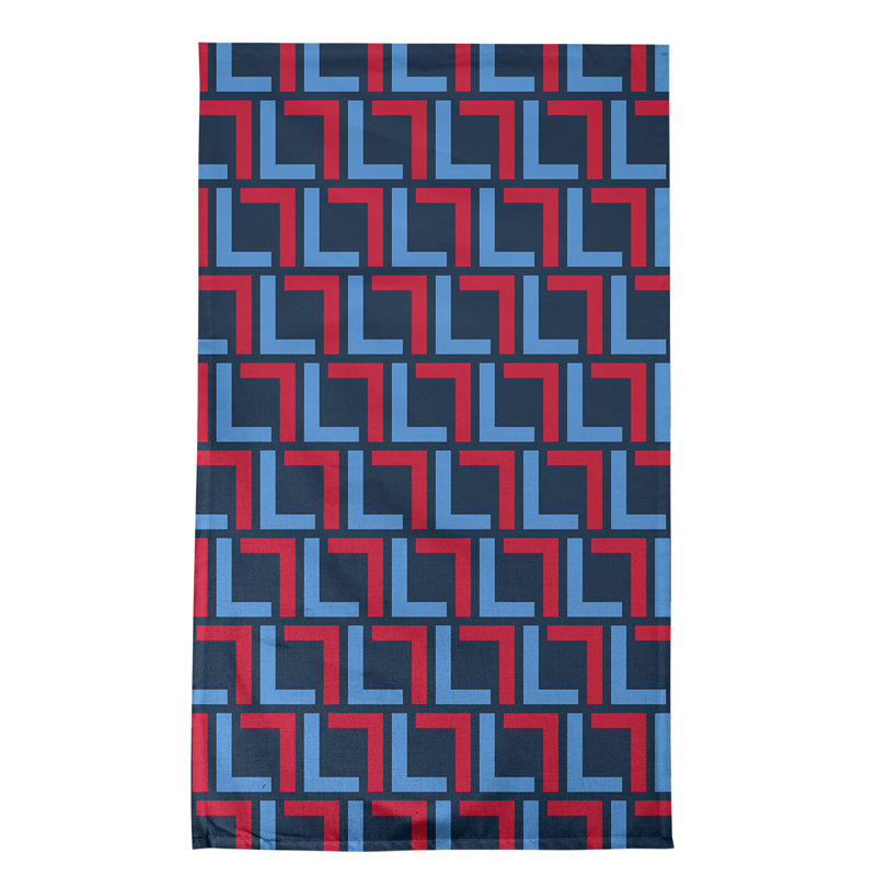 Tennessee Tea Towel Kitchen Towel, Navy/Blue/Red, Polyester