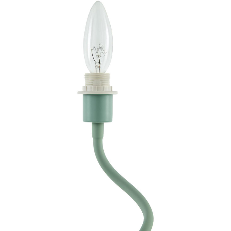 Wilcher Table Lamp, Green, White