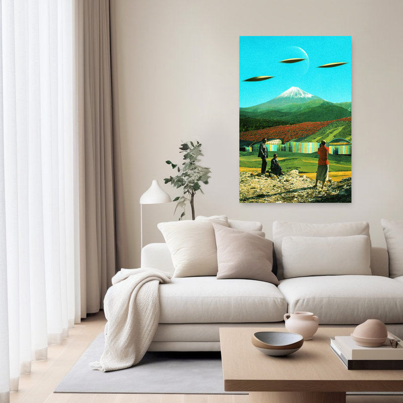 An Alien Invasion, 60" H x 40" W