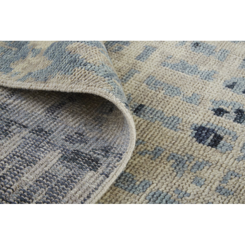 Palomar Wool Abstract Area Rug, Rectangle 2' x 3'