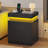 Modern Nightstand With 2 Storage Drawers,Sliding Top,Led Night Stand For Bedroom,End Table With Charging Station And Led Lights-2077072148