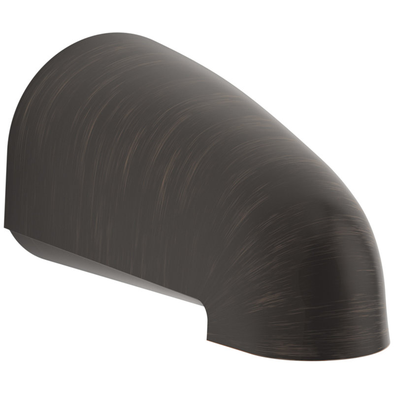 Devonshire 4-7/16" Non-Diverter Spout with Slip-Fit Connection, Oil Rubbed Bronze