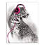 Art sur toile avec casque Leopard-1100181483-1100181477
